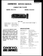 Onkyo DXC210 OEM Service
